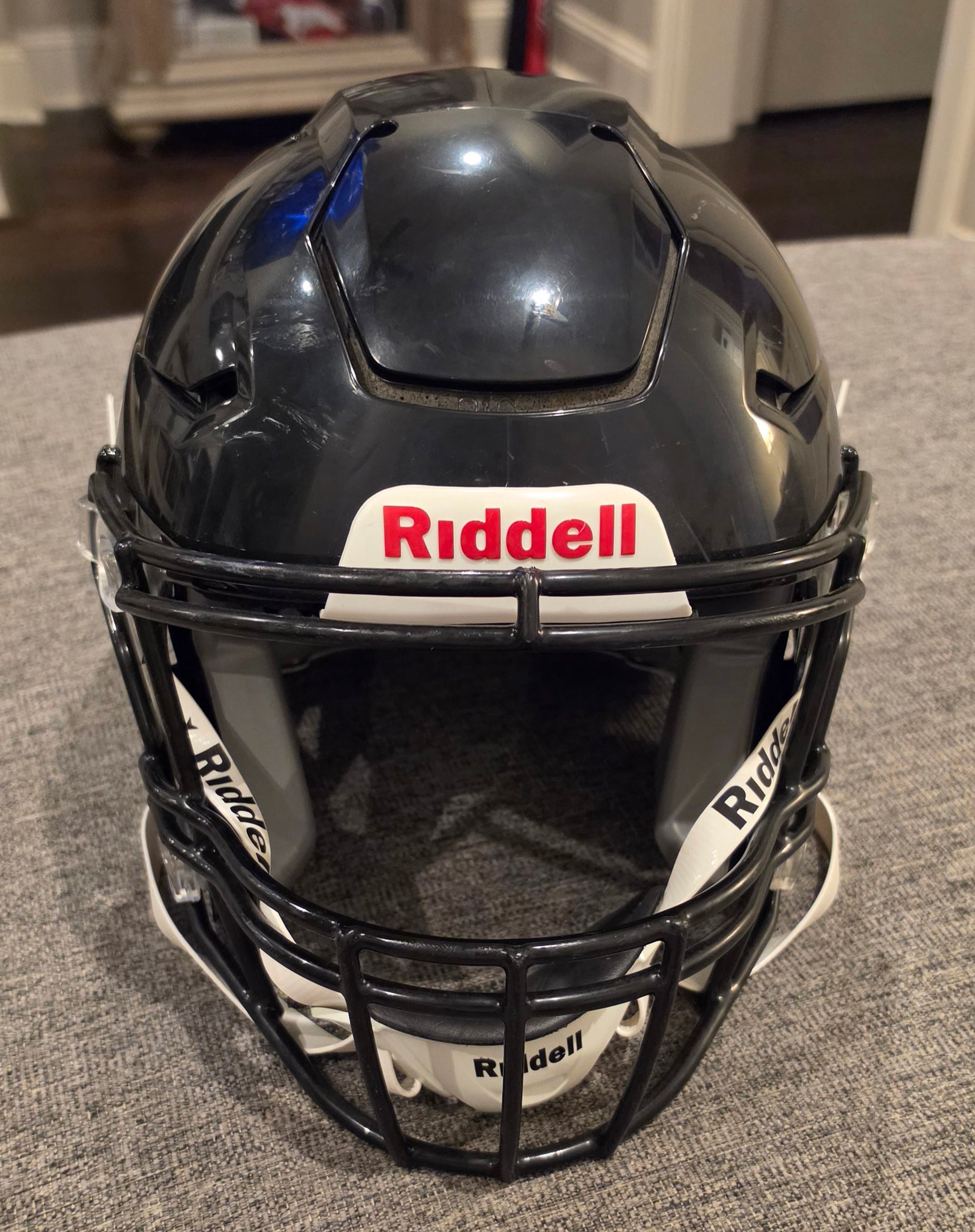black football helmet riddell Miami Hurricanes Student Athlete #2 Jordan Lyle Autographed Bl Miami Team Store Built specifically for developing athletes Black Adult Medium Riddell SpeedFlex