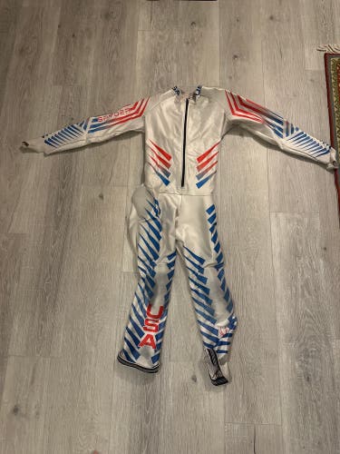 Women's Large 2016 Spyder U.S. Ski Team Ski Suit (Used) FIS Legal