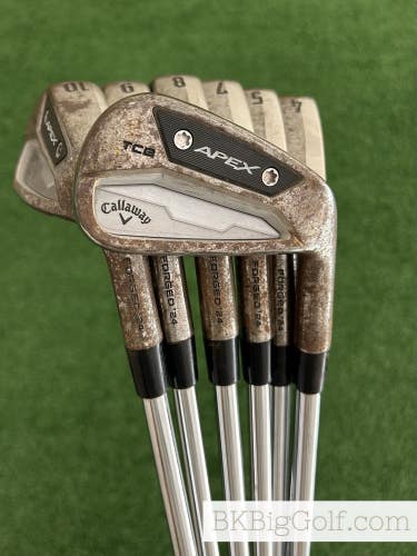 Callaway Apex 24 TCB Limited Edition Raw Forged Iron Set 4-P