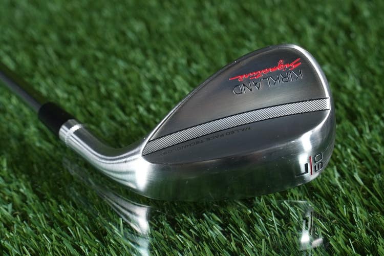 Kirkland Signature 60 Lob Wedge "L" Milled Face Wedge Flex Lamkin Grip RH Minty