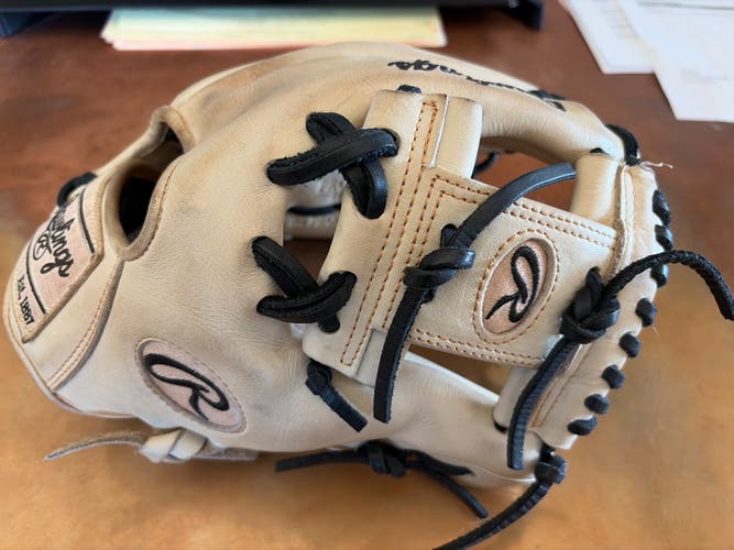 Rawlings Heart of the Hide RH Infield Baseball Glove 11.5" (Used)