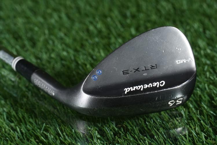 Cleveland RTX-3 V-MG 56 11 Sand Wedge Black Dynamic Gold Wedge Flex Steel RH