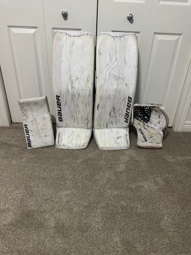 35" 2024 Bauer Supreme Shadow Regular Goalie Full Set (Used)
