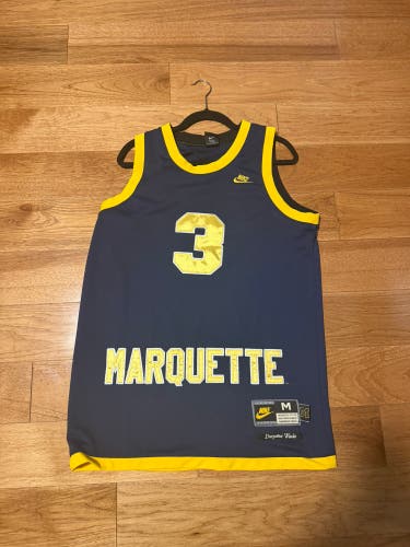 Throwback Dwayne Wade Marquette College Jersey
