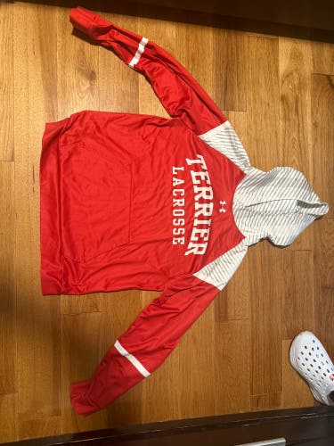 Boston University Lacrosse Pregame Hoodie