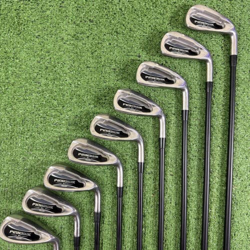Pinhawk SL Single Length Iron Set 5-PW AW SW LW Fujikura Senior A Flex 60g