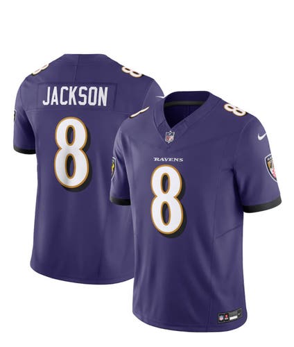 Lamar Jackson Baltimore Ravens Nike Vapor F.U.S.E. Limited Jersey - Purple