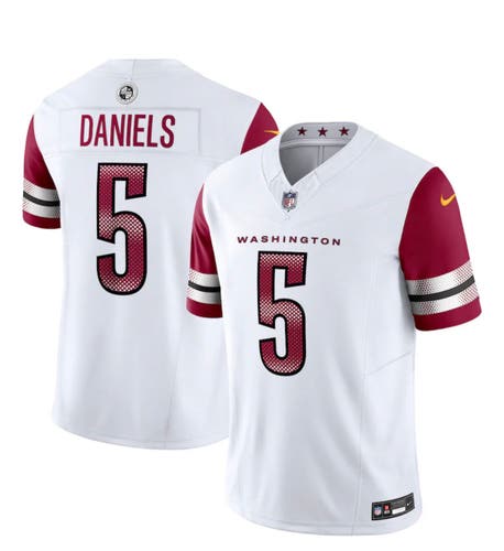 Jayden Daniels Washington Commanders Nike Vapor F.U.S.E. Limited Jersey - White