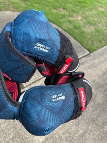Senior Large CCM Next Elbow Pads (Used)