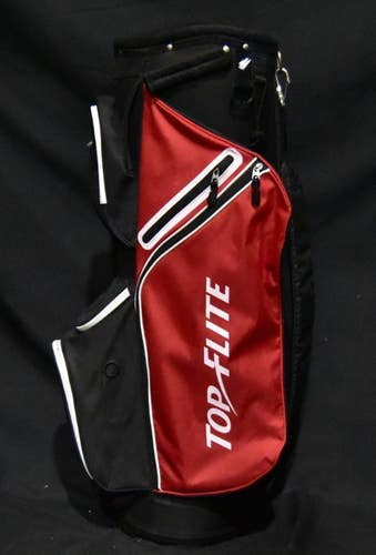 TOP FLITE GOLF BAG 8 COMPARTMENTS 35 IN TALL