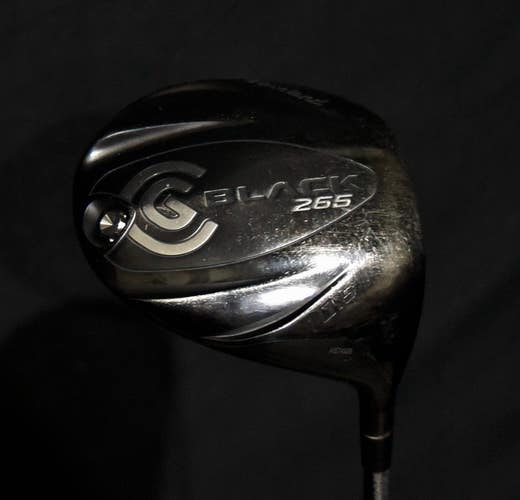 CLEVELAND CG BLACK 265 DRIVER LOFT 10.5, SHAFT 46 IN, REGULAR FLEX, RH, NEW GRIP