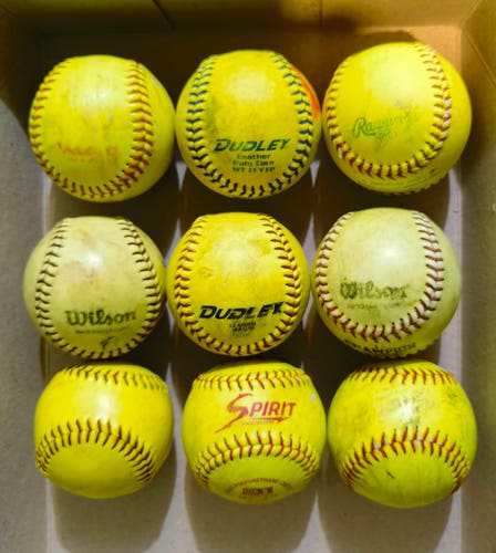 Softball 9 Pack 11" (Used)