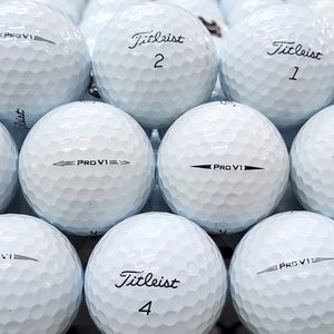 15 Near Mint AAAA Titleist Pro V1 Recycled-Used Golf Balls...Asst. Model Years