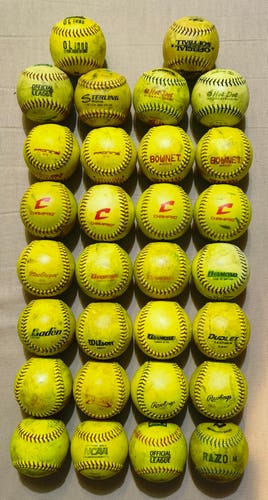 Softball 30 pack 12" (Used)