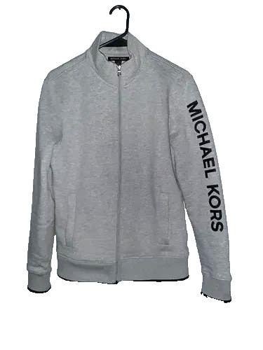 NWT MICHAEL KORS SWEATSHIRT FULL ZIPPER MEN SIZE L