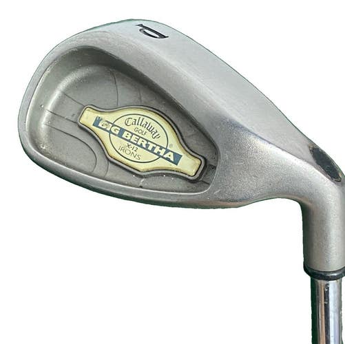 Callaway Big Bertha X-12 Pitching Wedge RH Memphis 10 Stiff Steel 35.5" New Grip