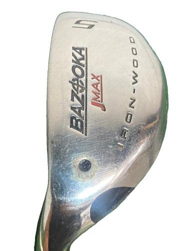Tour Edge Bazooka JMAX 5 Ironwood Hybrid 27* LH 70g Senior Graphite 38" New Grip