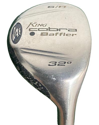 King Cobra Baffler 6 Hybrid 32 RH 50g Aldila NVHL Ladies Graphite 37.5" New Grip
