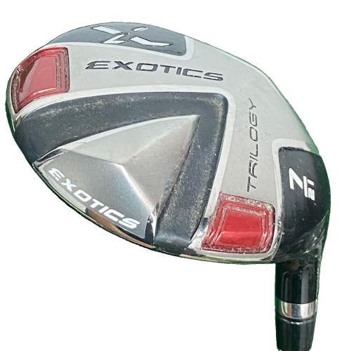 Tour Edge Exotics Trilogy 7 Wood 21* RH 64g Tour AD Stiff Flex 40.5" Jumbo Grip