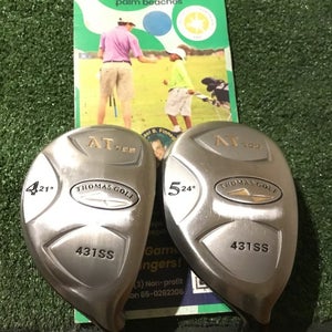 Thomas Golf Ladies AT755 Hybrids Set (4H & 5H) Ultralite Graphite Shafts