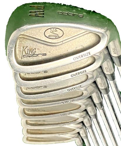King Cobra Tour Oversize Iron Set 3-PW RH Men's Stiff Steel 5i 38" New Grips