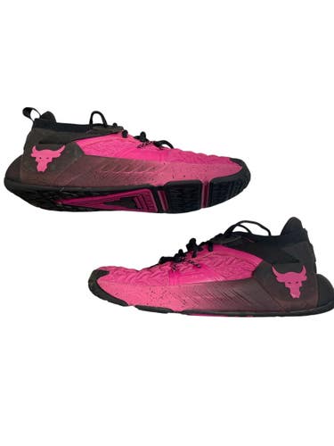 Used Under Armour Basketball Shoes M Black And Pink Senior 9 11873-S000243907