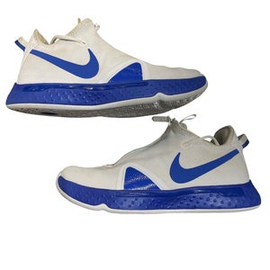 Used Nike PAUL GEORGE Basketball Shoes M White And Royal Blue Senior 11.5 11873-C000245291