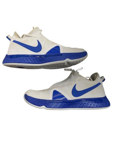 Used Nike PAUL GEORGE Basketball Shoes M White And Royal Blue Senior 11.5 11873-C000245291