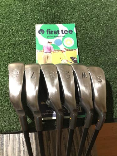 Ping G25 Yellow Dot Irons Set (6-PW-SW) Regular TFC 189 Graphite Shafts (READ)