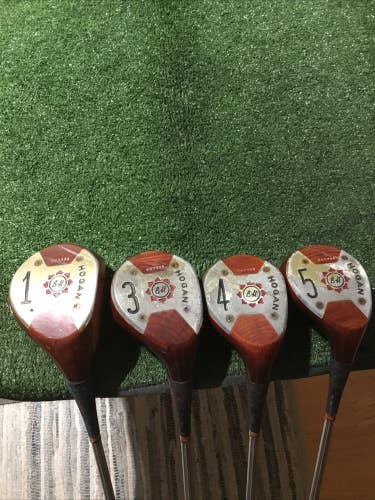 Ben Hogan Speed Slot Woods Set Driver, 3W, 4W, 5W Regular Legend 3 Steel Vintage