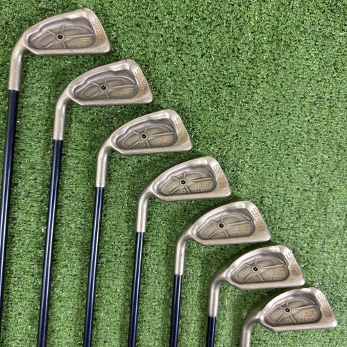 Ping ISI BeNi Beryllium Nickel 3-9 Black Dot Harrison Pro 2.5 Stiff Left Handed