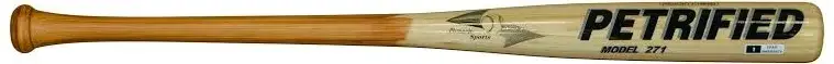 New PINNACLE 32" PETRIFIED HICKORY HYBRID BAT 11860-50BPETHY32