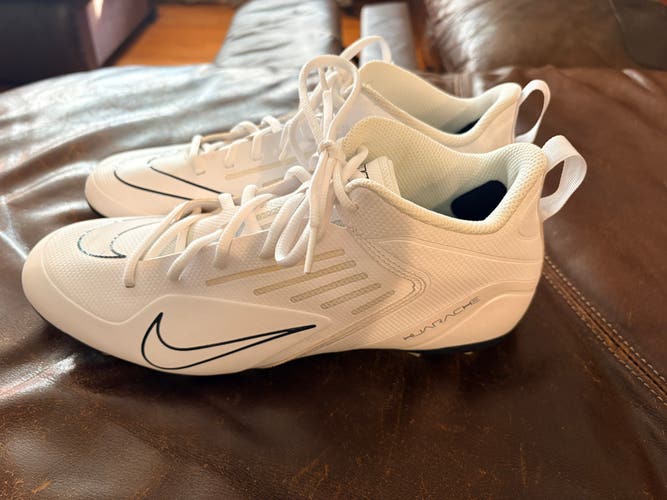 Men's Size M 10.0 (W 11.0) Adult Nike Alpha Huarache 8 Varsity LAX Mid Top (New)