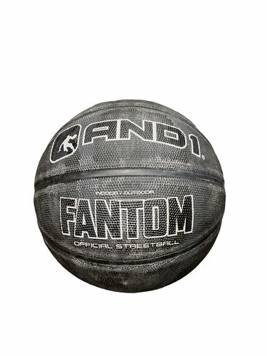 Used And1 FANTOM Basketball Adult Outdoor Black 11613-S000187334