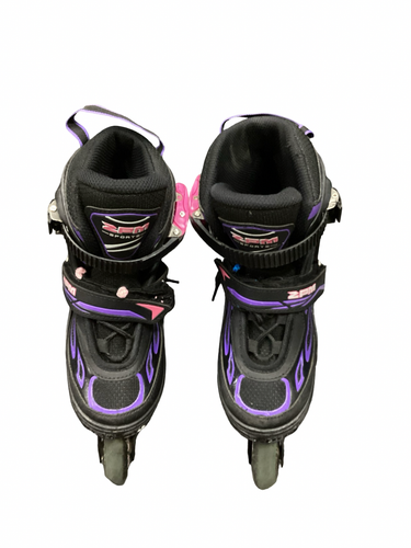 Used ZPM Junior Rec Fitness Skates Black Adjustable 11613-S000187343