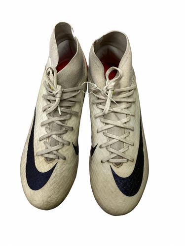 Used Nike MERCURIAL Soccer Cleats Cardinal And White Senior 7.5 11613-S000187317