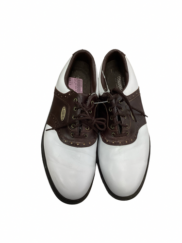 Used Foot Joy Mens Golf Shoes Brown Senior 10 11613-S000187287