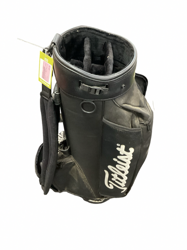 Used Titleist 14 CART BAG Mens Stand Bag Black 11613-S000187286