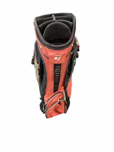 Used Taylormade Mens Cart Bag Red 11613-S000187275