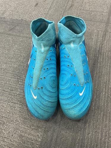 Used Nike PHANTOM LUNA Soccer Cleats Carolina Blue Senior 8.5 11614-S000241392