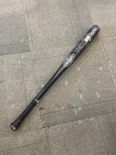 Used Louisville Slugger GENUINE MIX BLACK BB/SB Wood Bat 34" 11614-S000241390