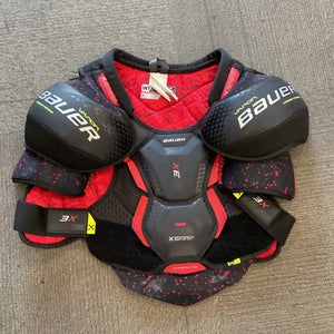 Used Bauer VAPOR 3X Junior Shoulder Pads LG 11614-S000241416