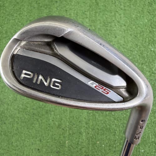 Ping G25 Lob Wedge LW Black Dot CFS Regular Flex Steel +1/2 Long