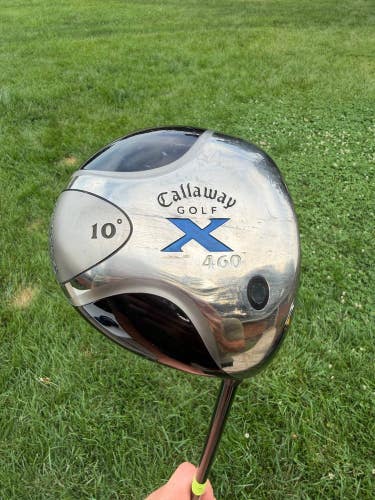 Callaway X 460 Driver 10 Fujikura Stiff Flex 44.5" +HC NICE
