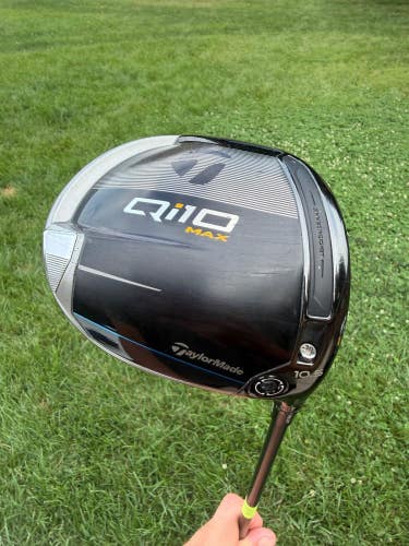 TaylorMade Qi10 MAX Driver 10.5 Helium 5F2 Senior Flex 43.5" +HC NICE