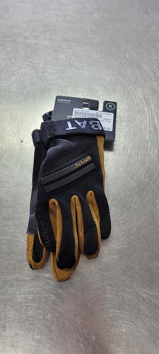New Warstic BB/SB Batting Gloves Black LG 11497-S000160178