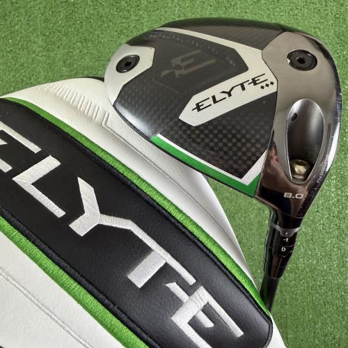 Callaway Elyte Triple Diamond 8 Driver Tensei 1K Black Extra Stiff X Flex 45.5