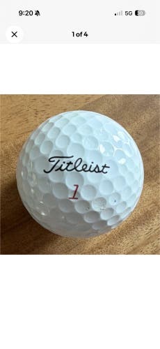 Titleist Pro V1x Balls Single Ball (Used)