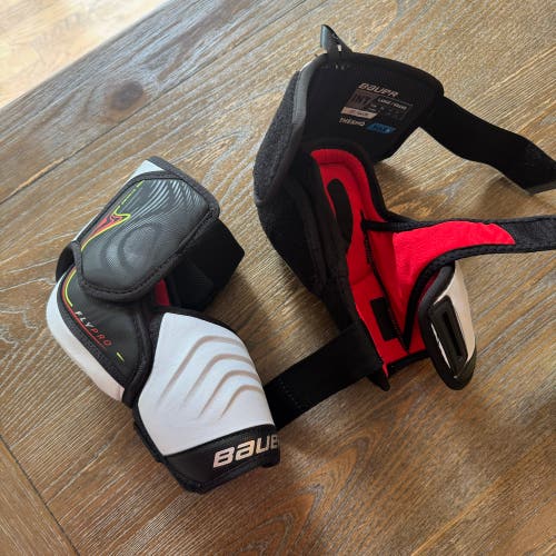 Intermediate Large Bauer Vapor Flypro Elbow Pads (New)