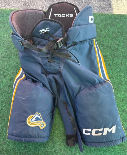 Blue CCM 85C Hockey Pants NH Avalanche (Used) | Senior Medium